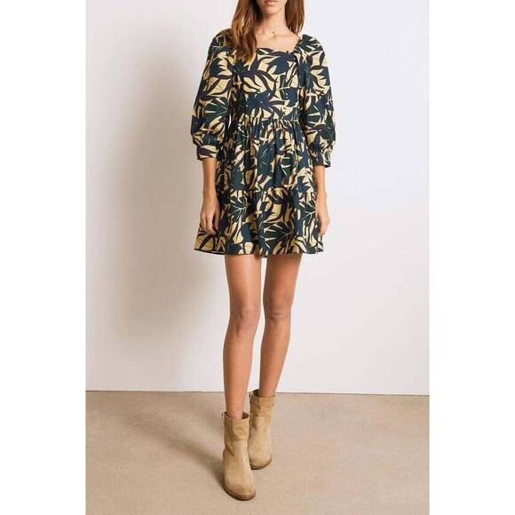 ba&sh Winny Puff-Sleeve Mini Dress - Picture 9 of 9